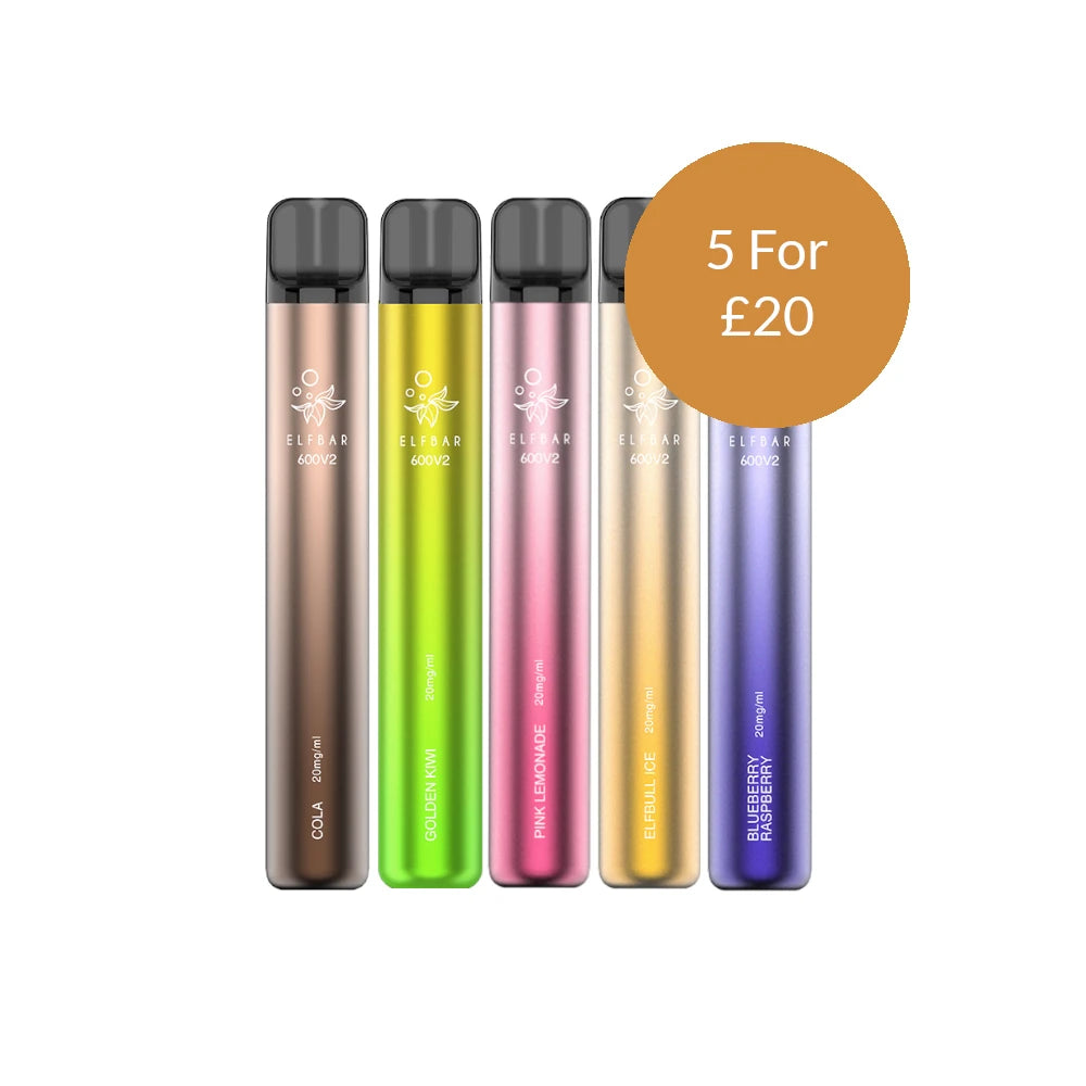 Elfbar 600 V2 Disposable Vape Elegance Meets Performance at