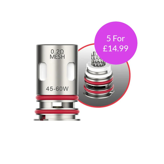 VAPORESSO-GTX - COILS 0.2 OHM 45-60W TSP